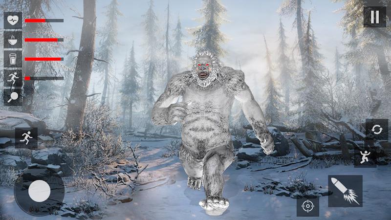 Bigfoot Yeti Hunt & Survival Capture d'écran 1