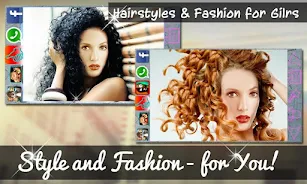 Hairstyles & Fashion for Girls 스크린샷 2