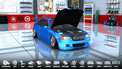 Schermata Car Parking 3D: Online Drift 3