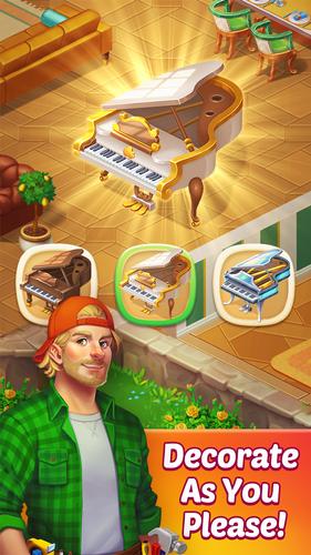 Solitaire Home Story Captura de tela 2