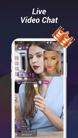 Bazar- Live Video Chat Captura de pantalla 3