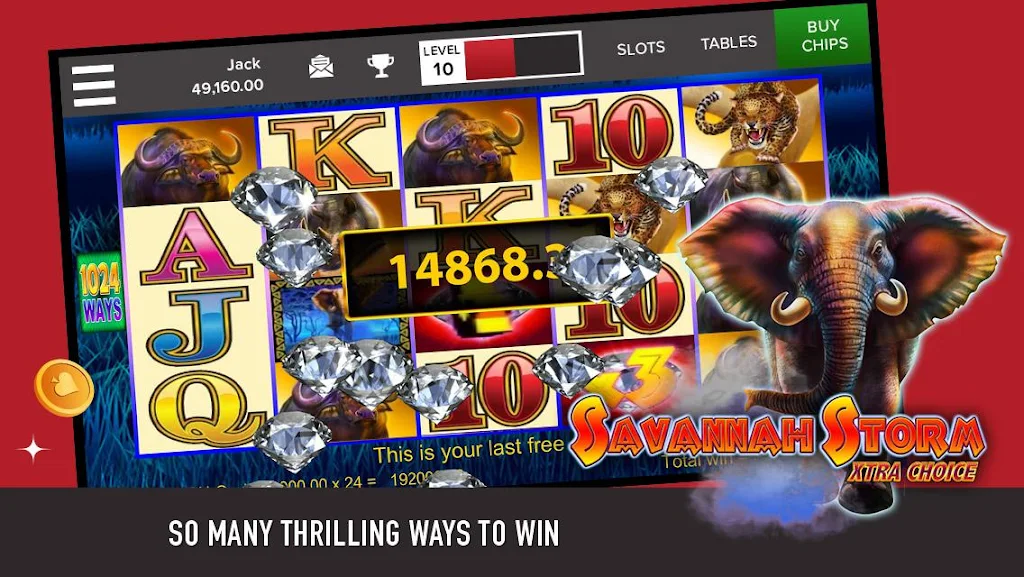 Schermata PlayJACK Slots 2