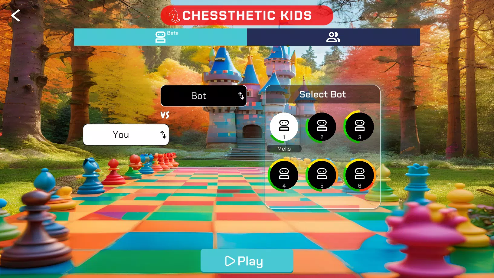Chessthetic Kids ภาพหน้าจอ 1