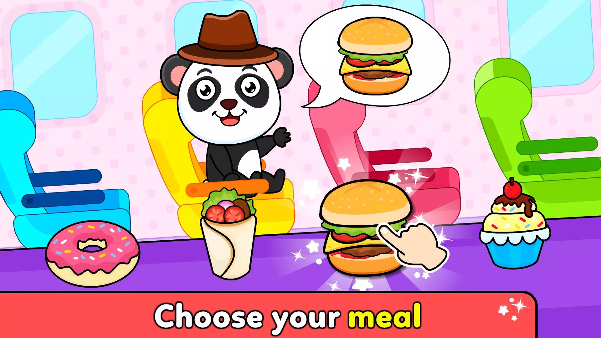 Timpy Airplane Games for Kids Captura de tela 2