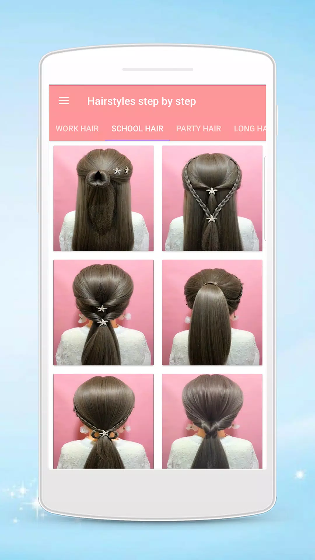 Hairstyles step by step スクリーンショット 3