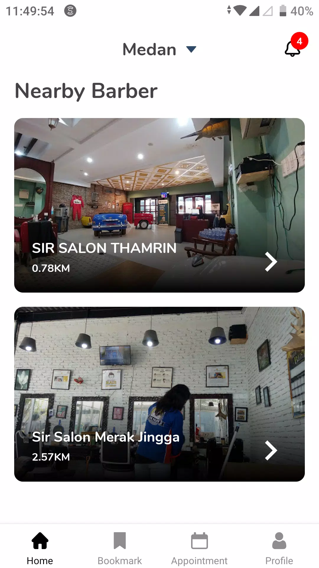 Sir Salon ภาพหน้าจอ 0