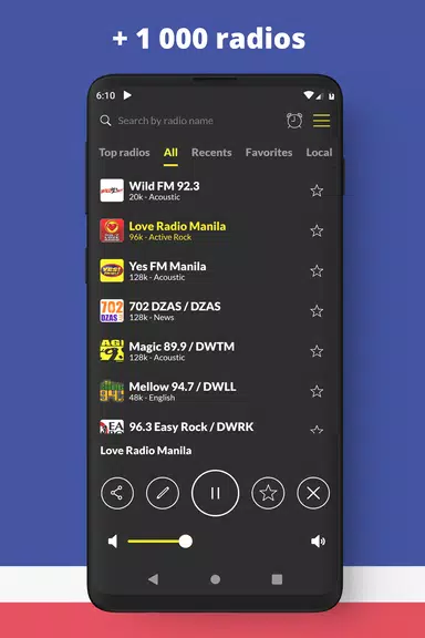 Schermata Radio Philippines FM online 0