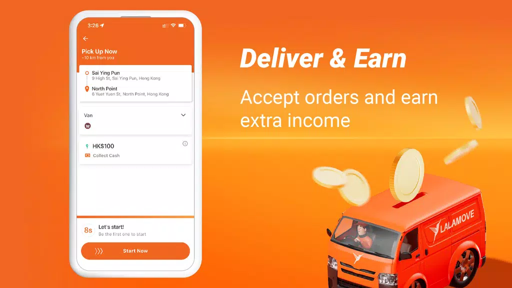 Lalamove Driver - Drive & Earn Zrzut ekranu 2