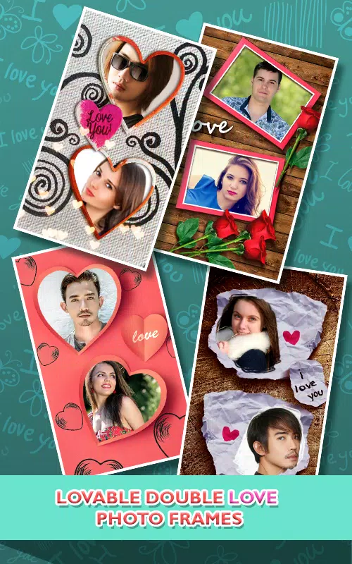 Love Photo frames Collage Zrzut ekranu 1