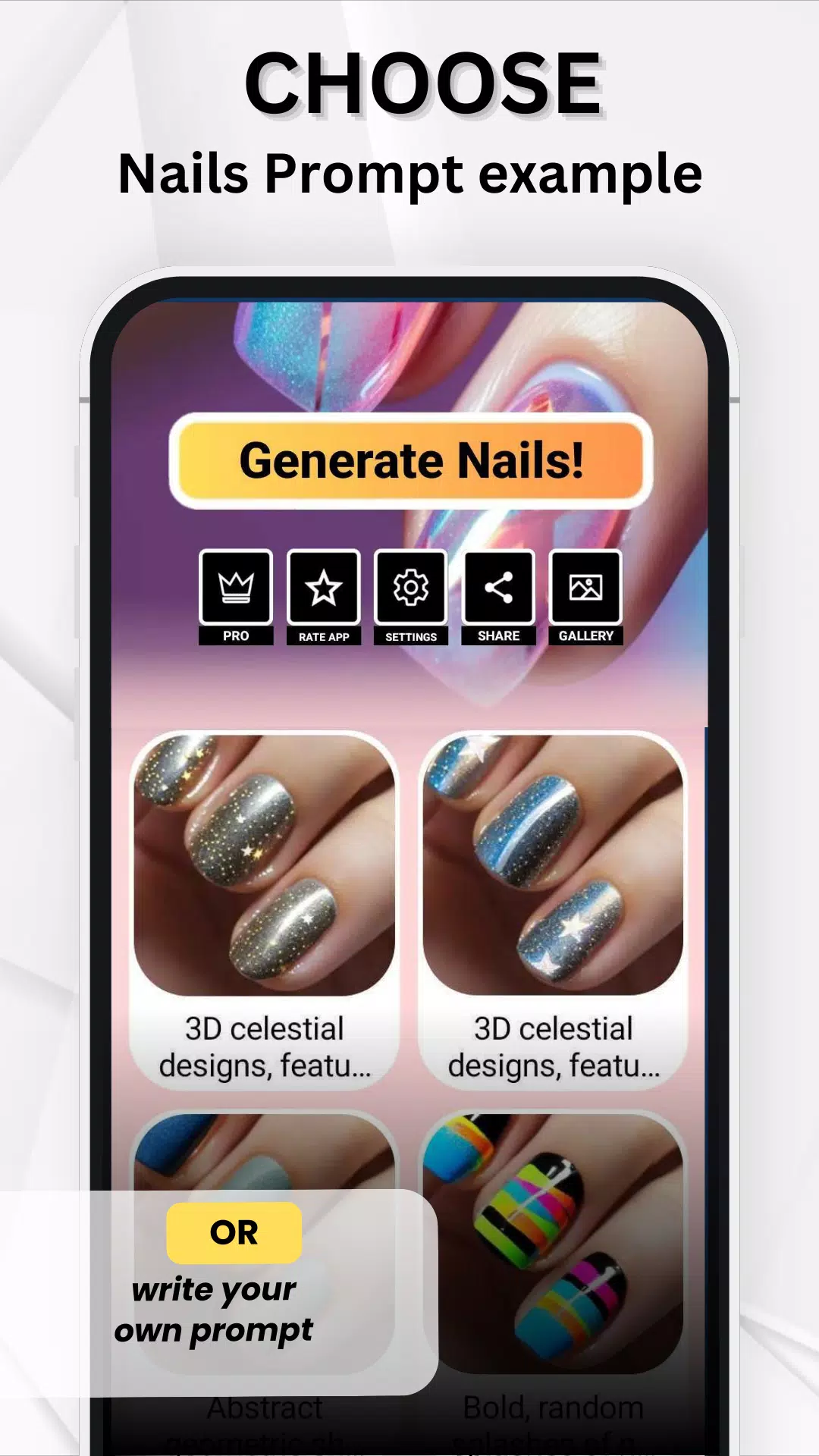 Try Nails-AI Fake Nail Designs ภาพหน้าจอ 1