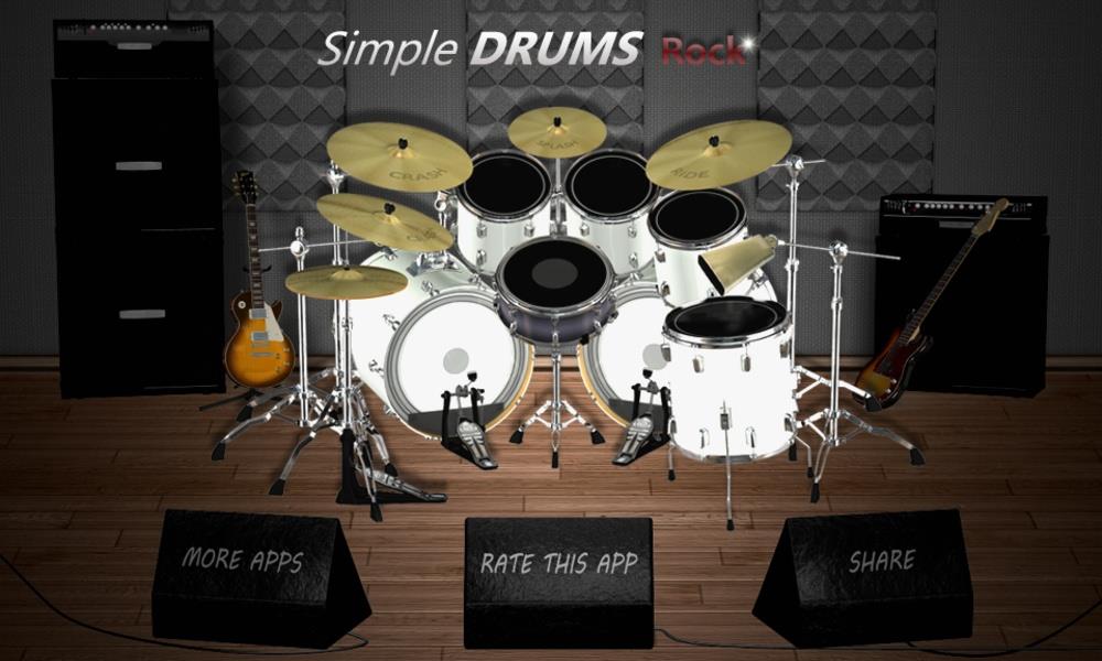 Simple Drums Rock Tangkapan skrin 0