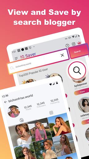 IG Saver-Video、Story স্ক্রিনশট 1