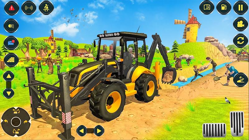 Village Excavator JCB Games應用截圖第3張