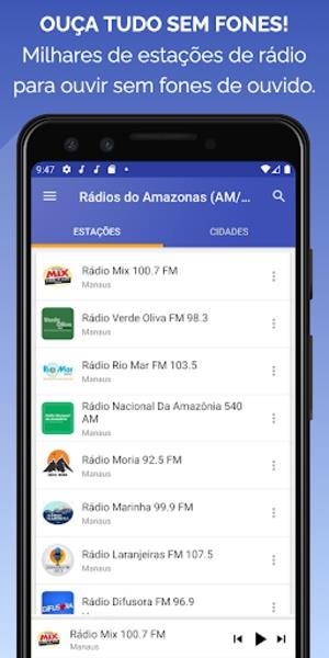 Rádios do Amazonas (AM/FM) 스크린샷 2