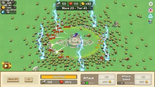 Empire Kingdom Idle Army TD スクリーンショット 2