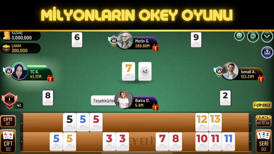 Okey Elit Capture d'écran 2