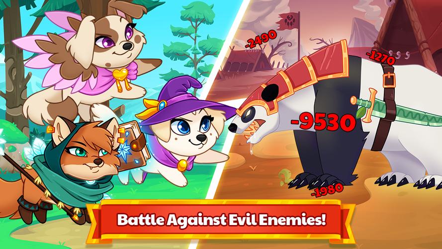Dungeon Dogs - Idle RPG应用截图第3张