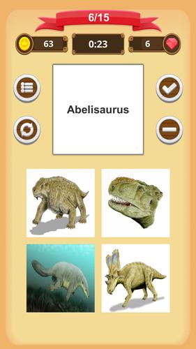 Dinosaurs Quiz ภาพหน้าจอ 3