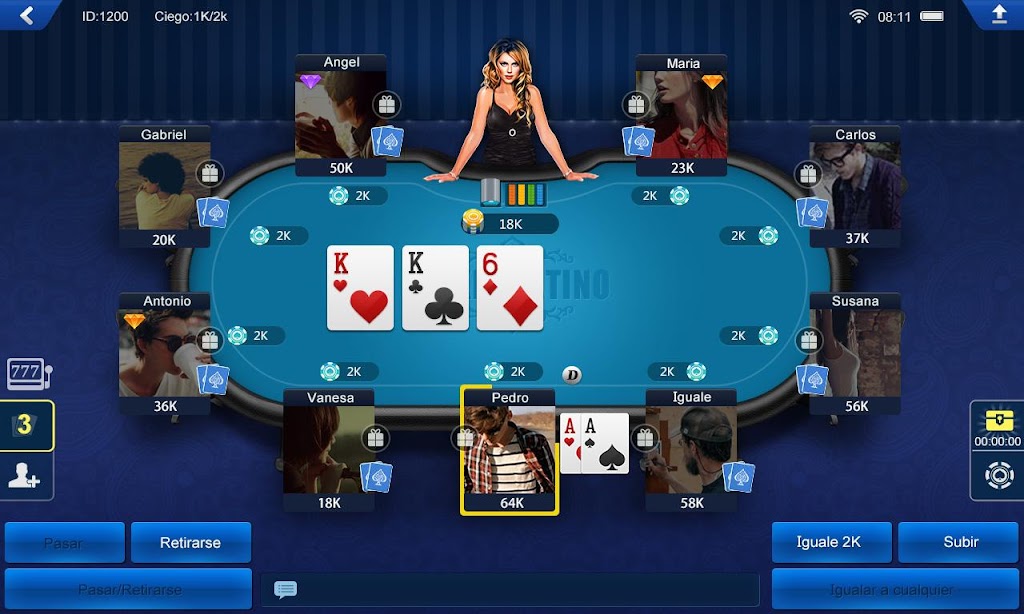 Poker Latino HD Screenshot 2