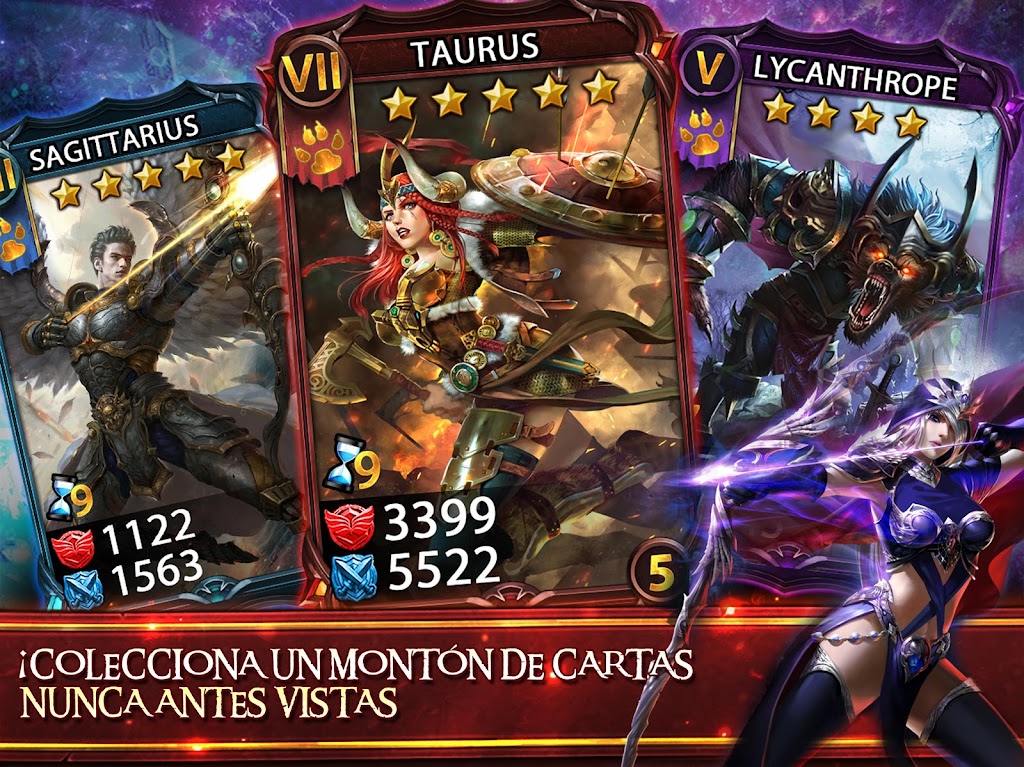 Deck Heroes: Duelo de Héroes Tangkapan skrin 2