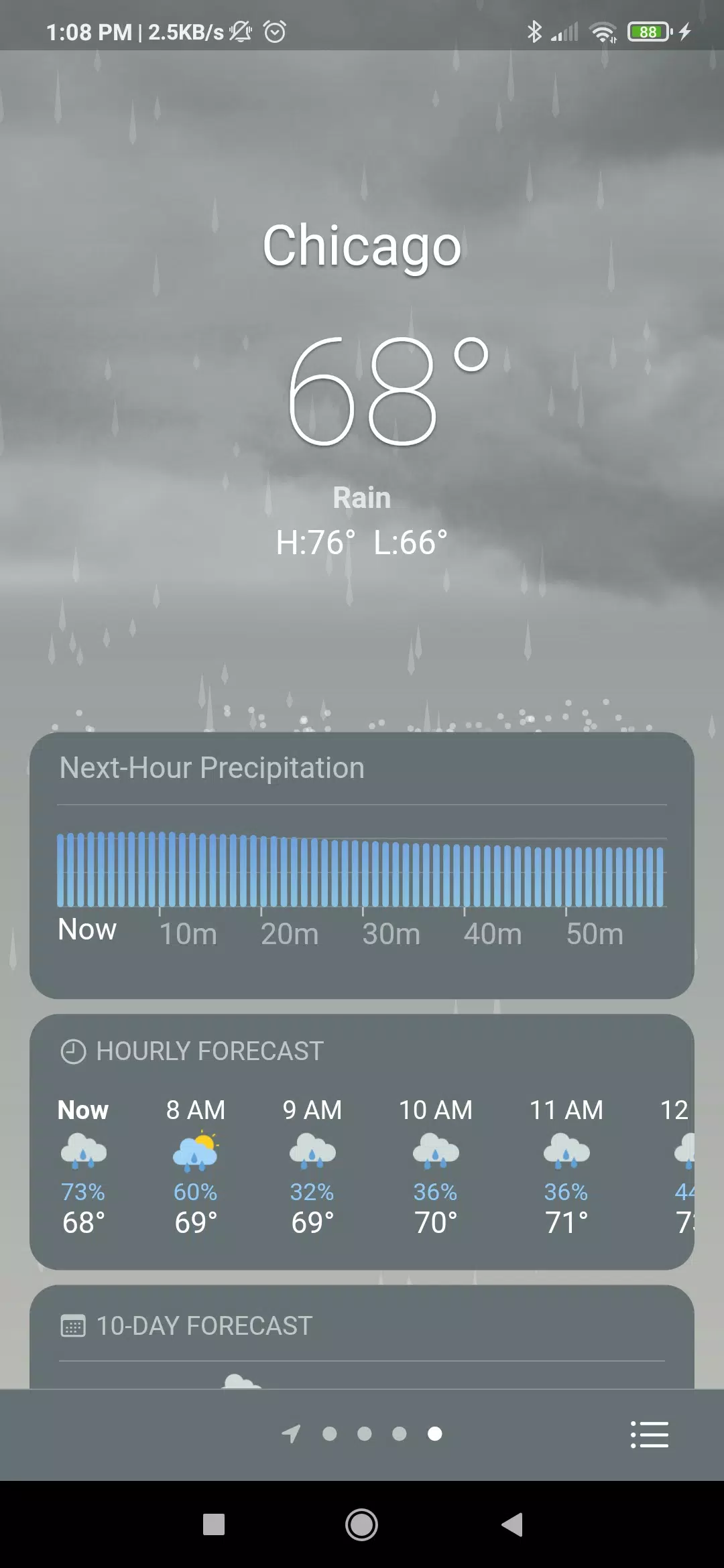 Real Weather Ekran Görüntüsü 1