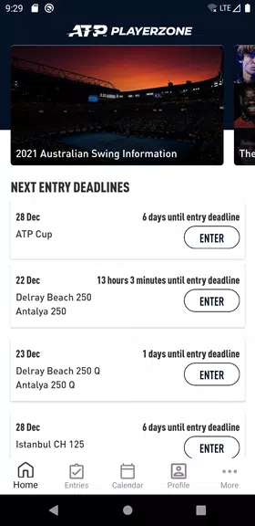 ATP PlayerZone Ekran Görüntüsü 1