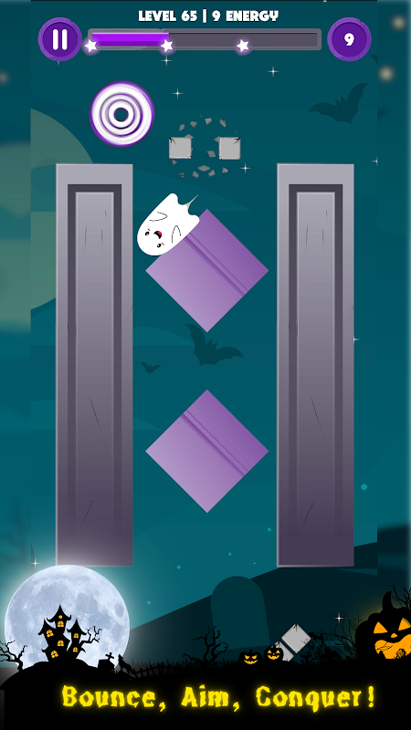 Ghost Glider: Spooky Adventure Zrzut ekranu 1