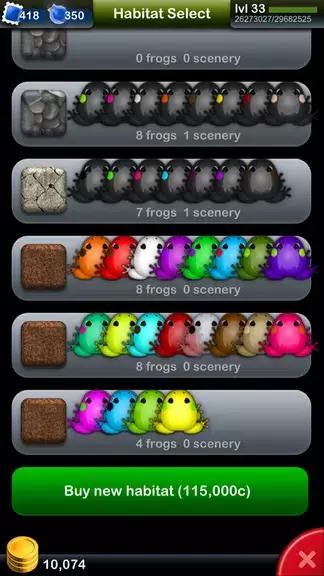 Pocket Frogs: Tiny Pond Keeper Schermafbeelding 2