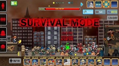 100 DAYS - Zombie Survival ဖန်သားပြင်ဓာတ်ပုံ 1