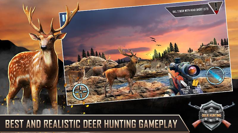 Deer Hunting Simulator Games Captura de tela 0