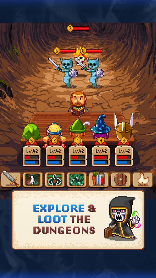 Knights of Pen & Paper 2 Ảnh chụp màn hình 3