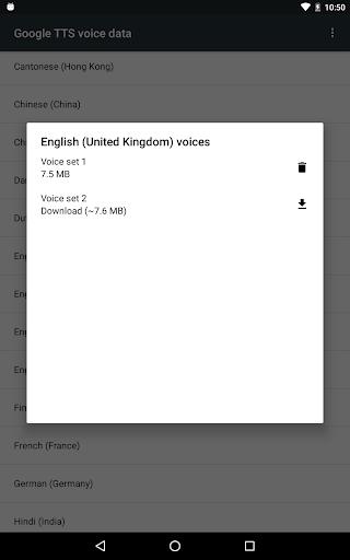 Speech Recognition & Synthesis स्क्रीनशॉट 2