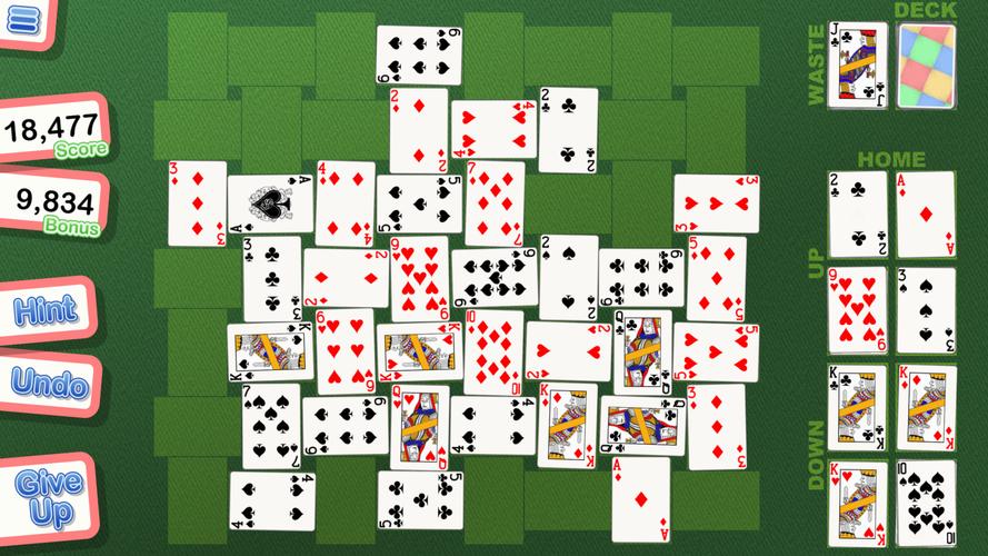 Crystal Crazy Quilt Solitaire Скриншот 0