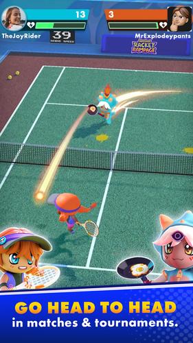 Super Champs: Racket Rampage Capture d'écran 1
