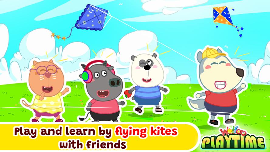 Wolfoo Playtime School Stories应用截图第1张