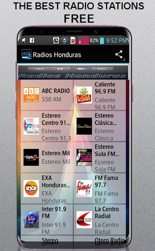 Radios Honduras應用截圖第1張