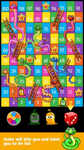 Snakes and Ladders - Dice Game স্ক্রিনশট 0