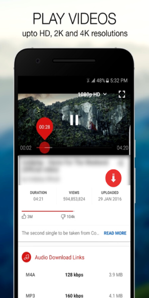 Videoder ภาพหน้าจอ 1