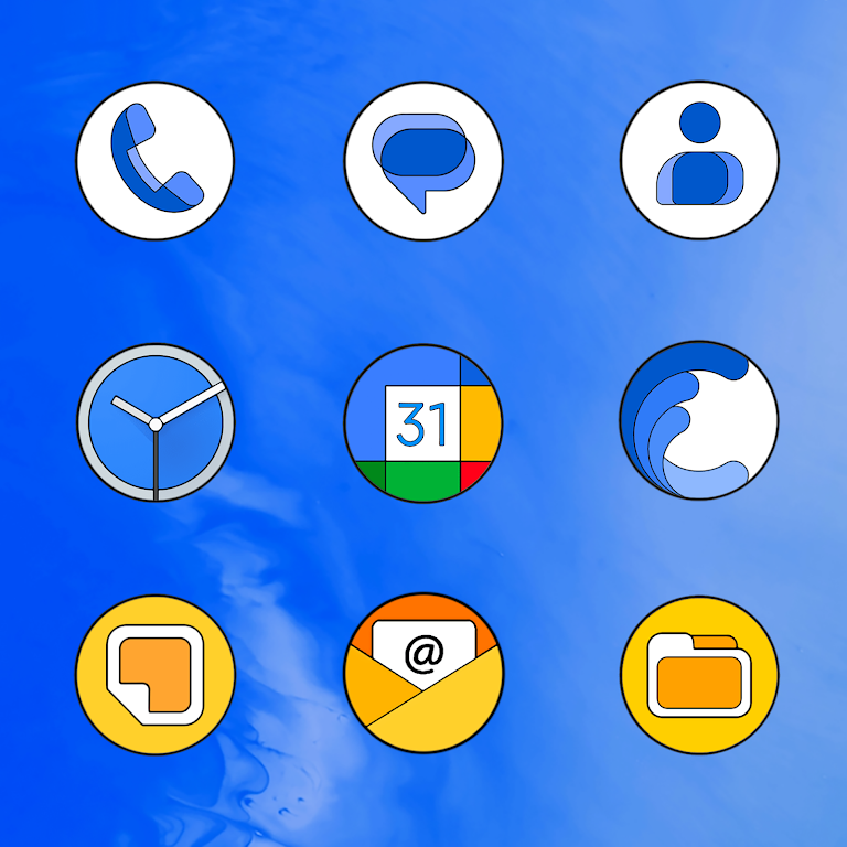 Pixly – Icon Pack Mod Zrzut ekranu 0