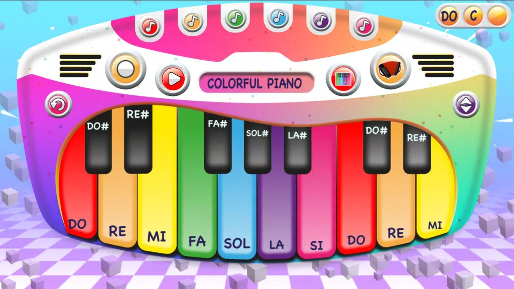 Colorful Piano應用截圖第0張
