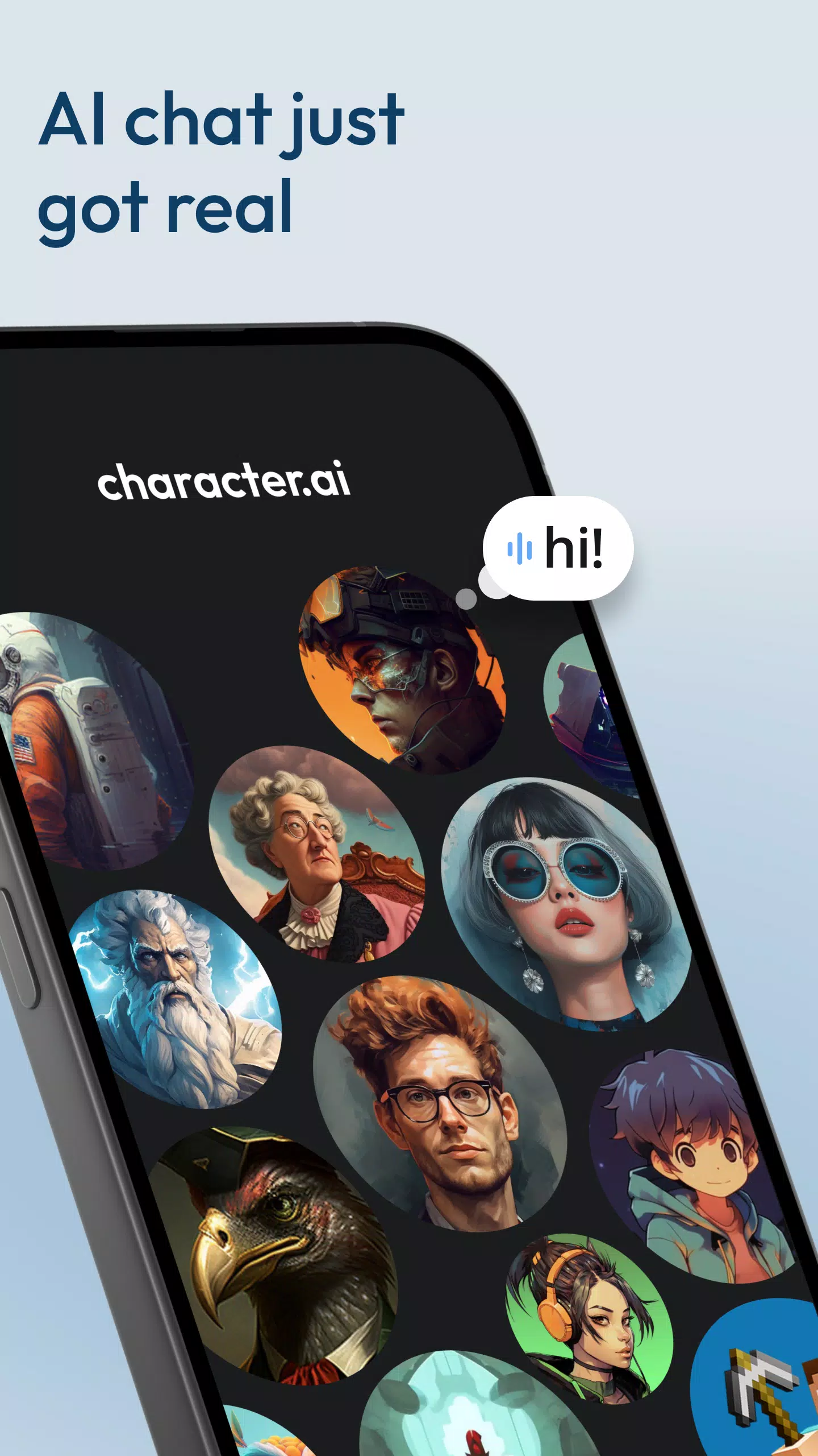 Character AI: Chat, Talk, Text Schermafbeelding 0