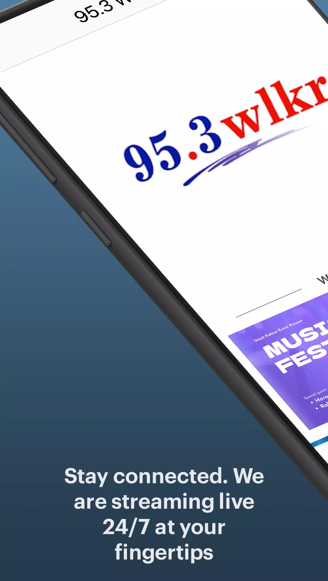 95.3 WLKR Capture d'écran 0