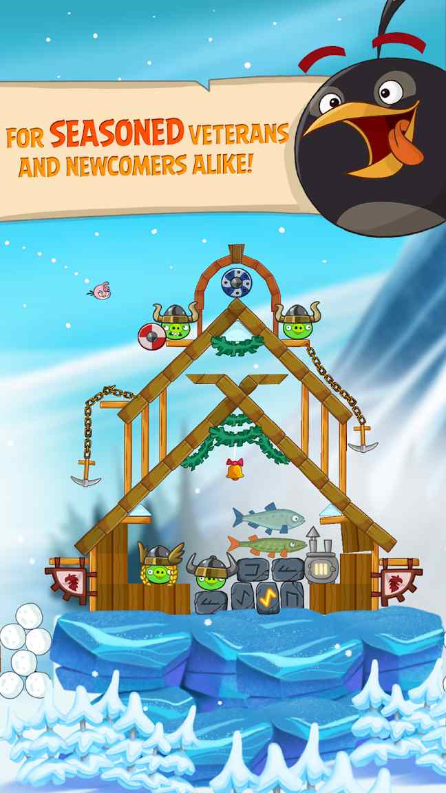 Angry Birds Seasons Скриншот 1