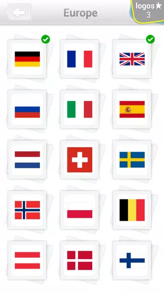 Schermata Flags Quiz - World Countries 2