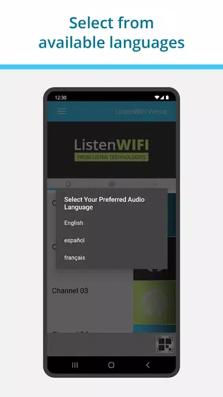 ListenWIFI Captura de tela 1