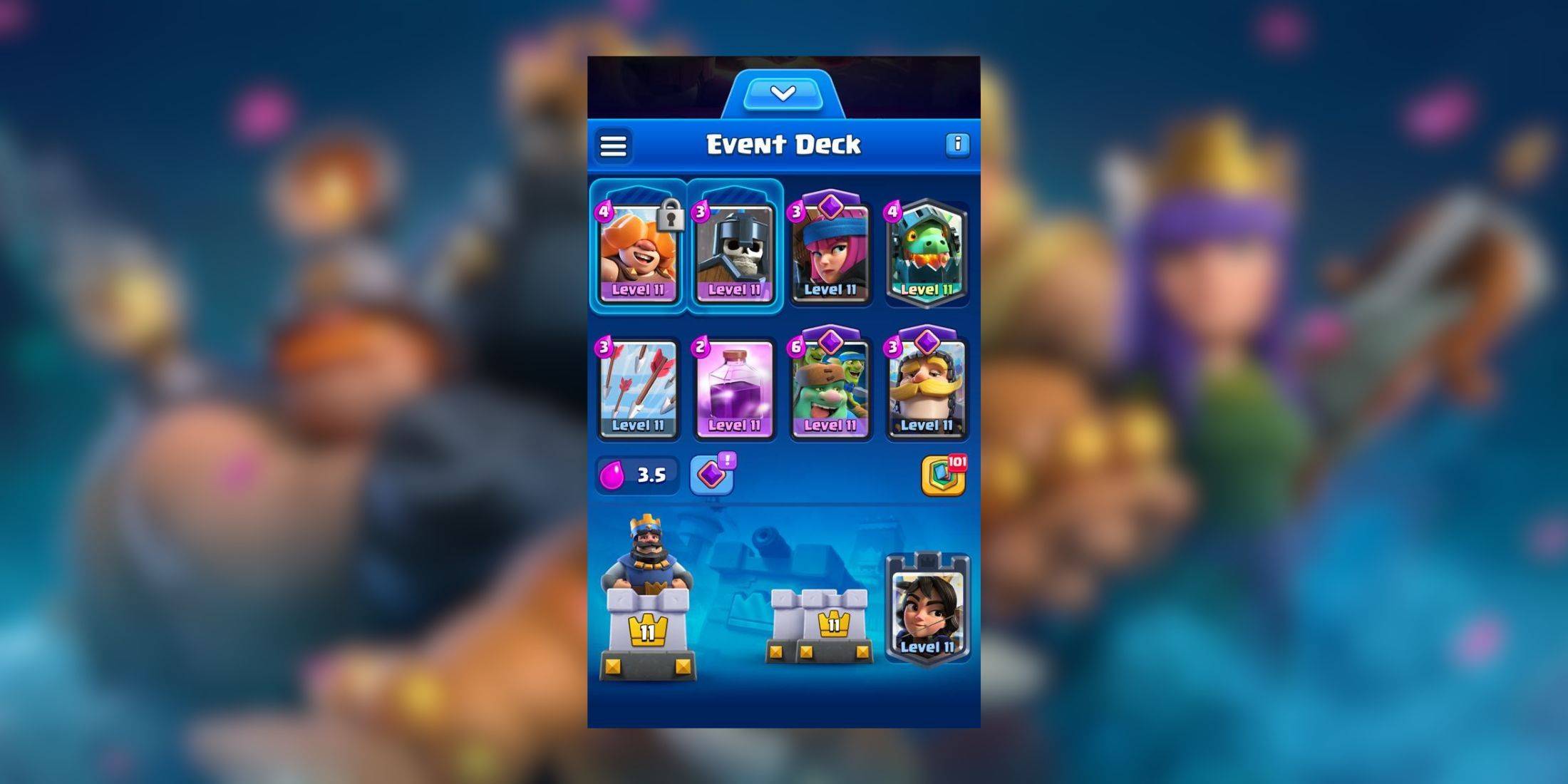 အခက်အခဲ Royale Deck 1