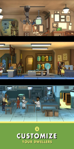 Fallout Shelter Mod ဖန်သားပြင်ဓာတ်ပုံ 2