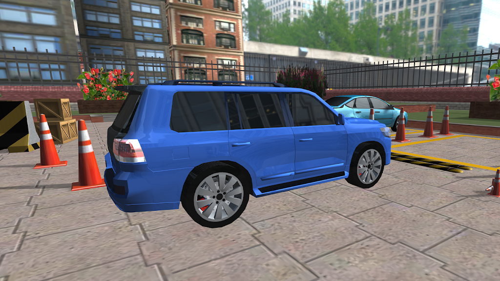 Prado Car Parking Driving Game Captura de tela 2