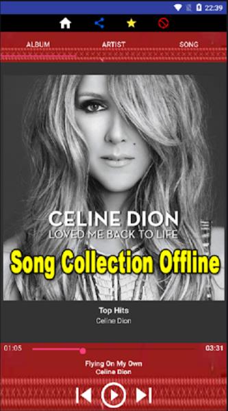 Celine Dion Offline Zrzut ekranu 1