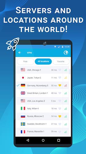 VPN - fast proxy + secure Screenshot 2